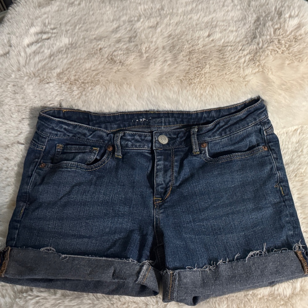 Aeropostale Indigo Bermuda Denim Shorts